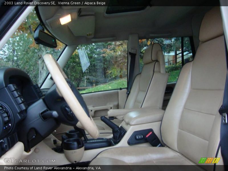 Vienna Green / Alpaca Beige 2003 Land Rover Discovery SE