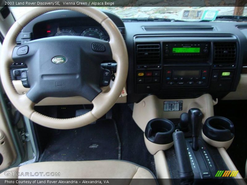 Vienna Green / Alpaca Beige 2003 Land Rover Discovery SE
