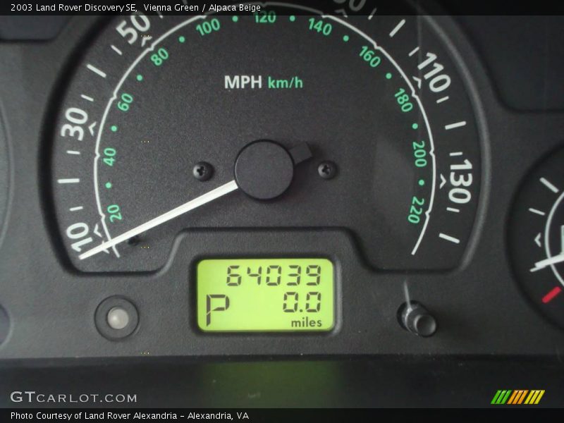 Vienna Green / Alpaca Beige 2003 Land Rover Discovery SE