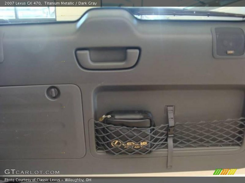 Titanium Metallic / Dark Gray 2007 Lexus GX 470
