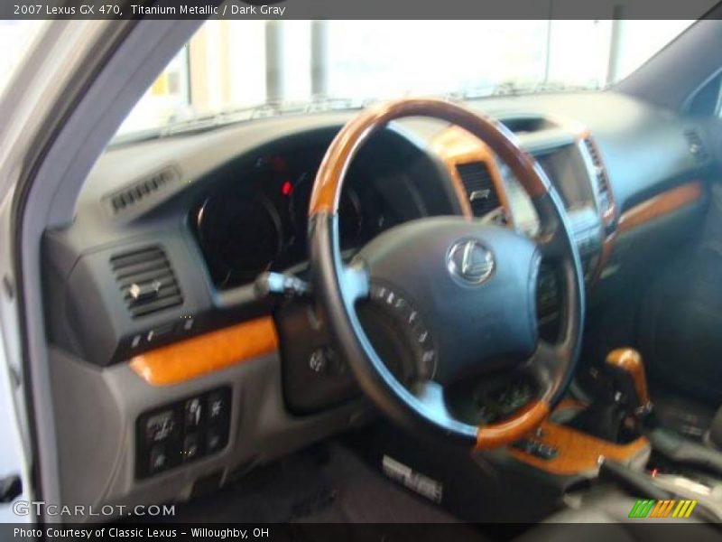 Titanium Metallic / Dark Gray 2007 Lexus GX 470
