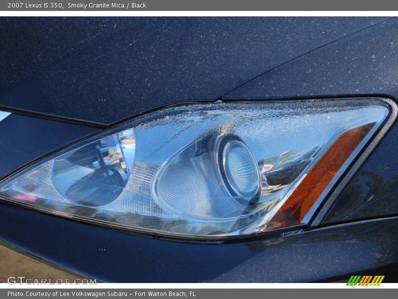 Smoky Granite Mica / Black 2007 Lexus IS 350