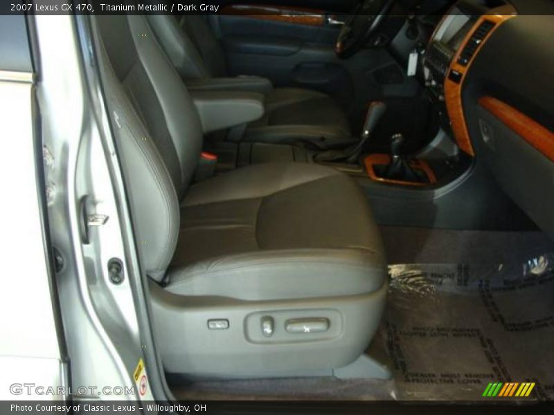 Titanium Metallic / Dark Gray 2007 Lexus GX 470