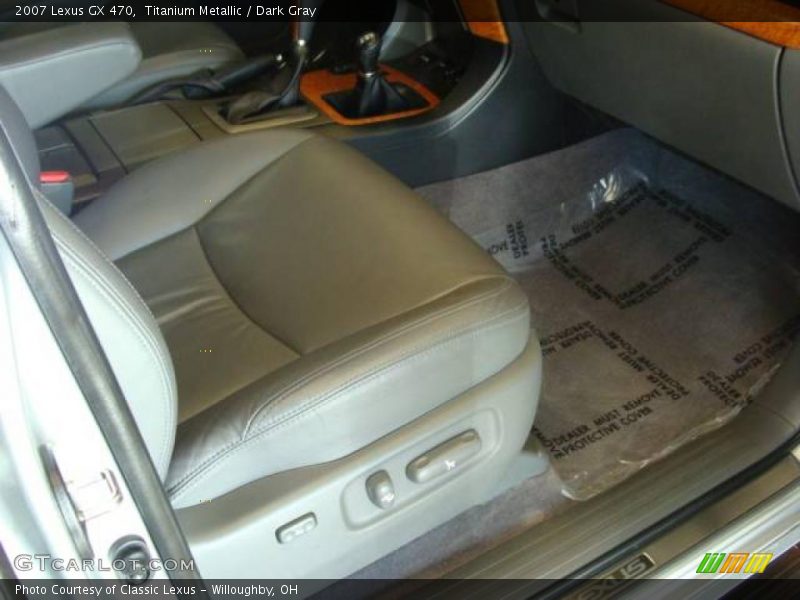 Titanium Metallic / Dark Gray 2007 Lexus GX 470