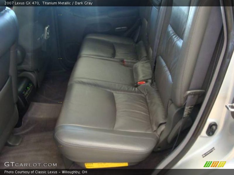 Titanium Metallic / Dark Gray 2007 Lexus GX 470