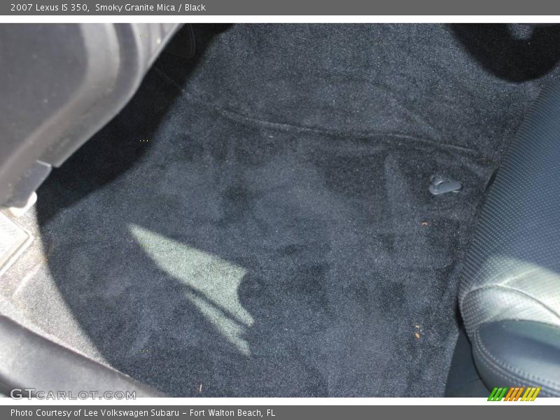 Smoky Granite Mica / Black 2007 Lexus IS 350