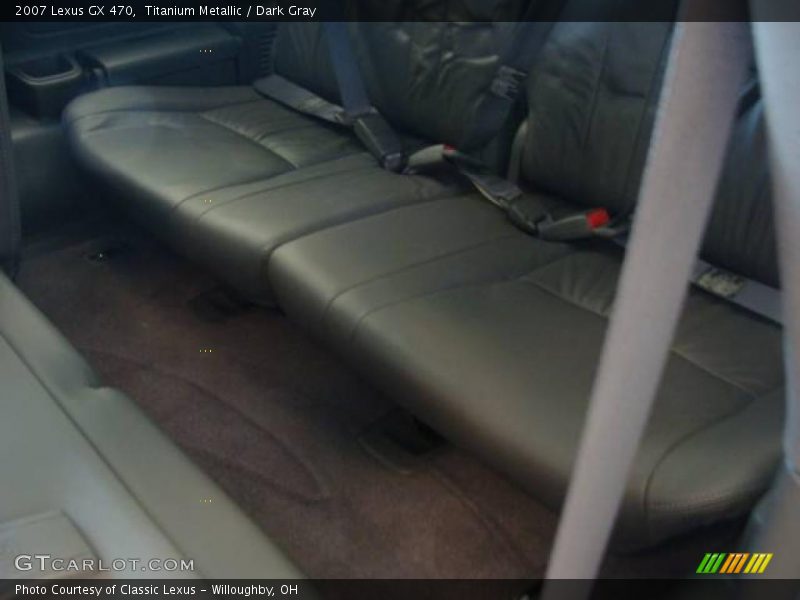 Titanium Metallic / Dark Gray 2007 Lexus GX 470