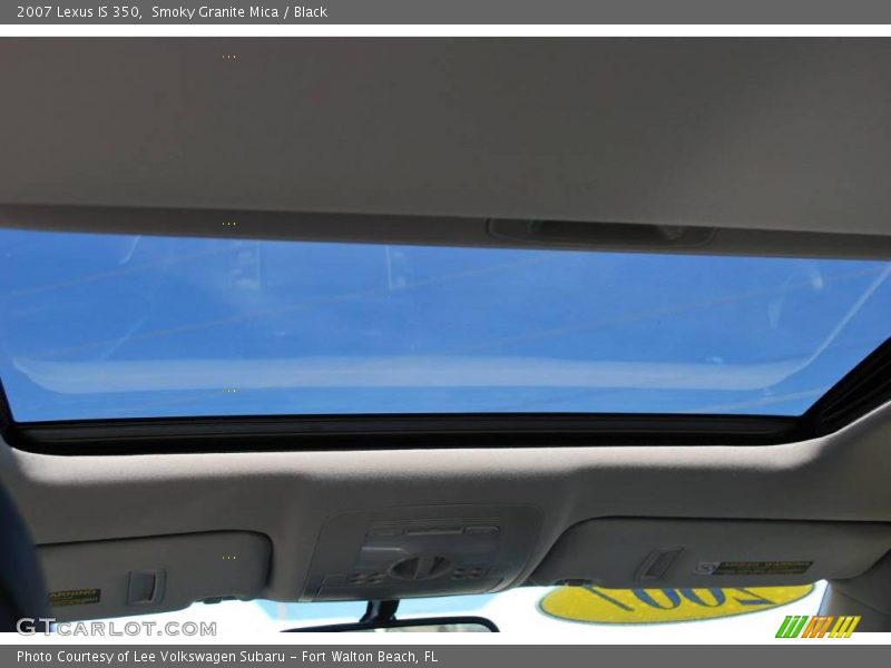 Smoky Granite Mica / Black 2007 Lexus IS 350