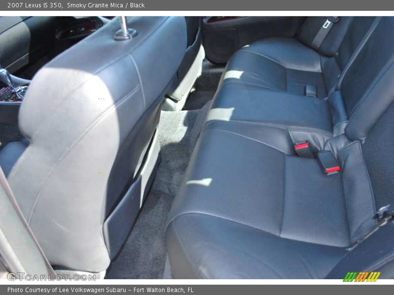 Smoky Granite Mica / Black 2007 Lexus IS 350