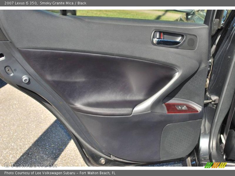 Smoky Granite Mica / Black 2007 Lexus IS 350