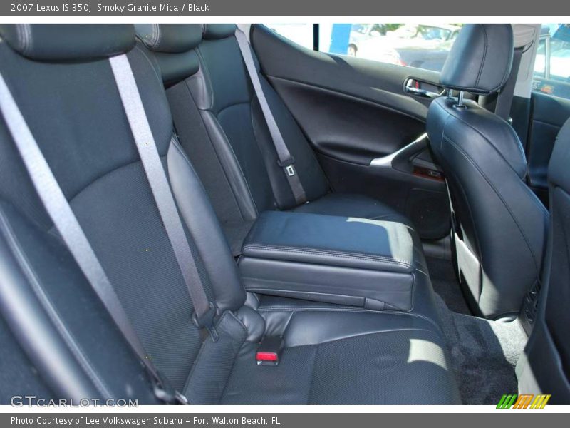 Smoky Granite Mica / Black 2007 Lexus IS 350