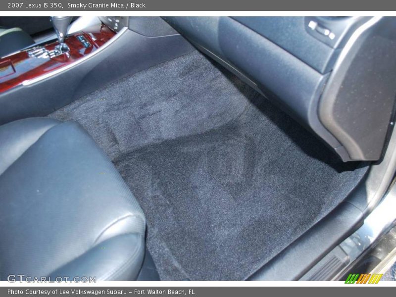 Smoky Granite Mica / Black 2007 Lexus IS 350