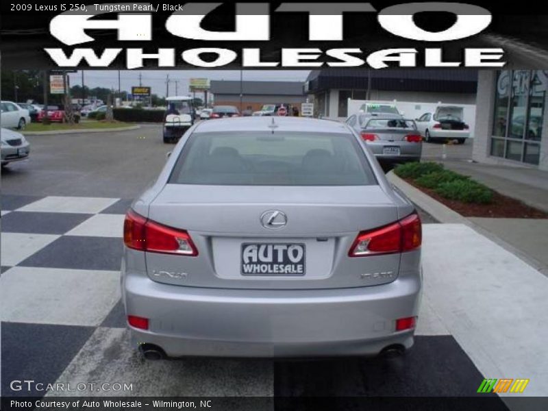 Tungsten Pearl / Black 2009 Lexus IS 250