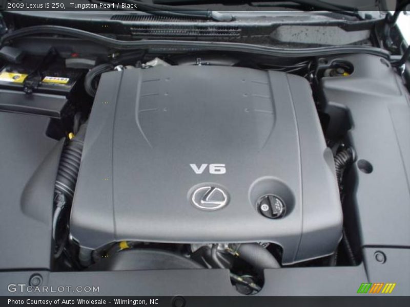 Tungsten Pearl / Black 2009 Lexus IS 250