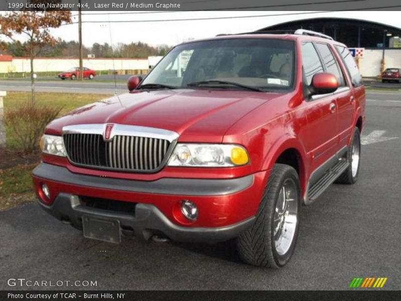 Laser Red / Medium Graphite 1999 Lincoln Navigator 4x4