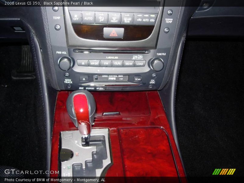 Black Sapphire Pearl / Black 2008 Lexus GS 350
