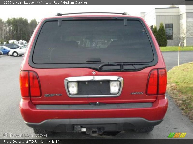 Laser Red / Medium Graphite 1999 Lincoln Navigator 4x4