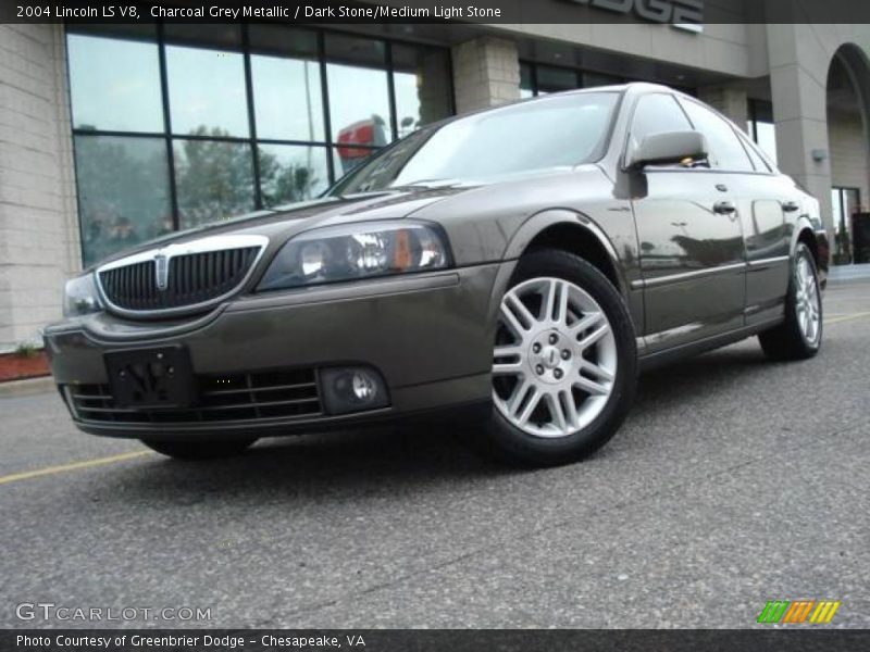 Charcoal Grey Metallic / Dark Stone/Medium Light Stone 2004 Lincoln LS V8