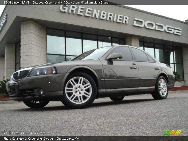 Charcoal Grey Metallic / Dark Stone/Medium Light Stone 2004 Lincoln LS V8