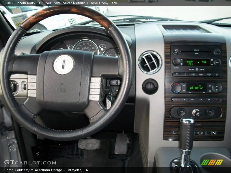 Silver Metallic / Dove Grey/Black 2007 Lincoln Mark LT SuperCrew