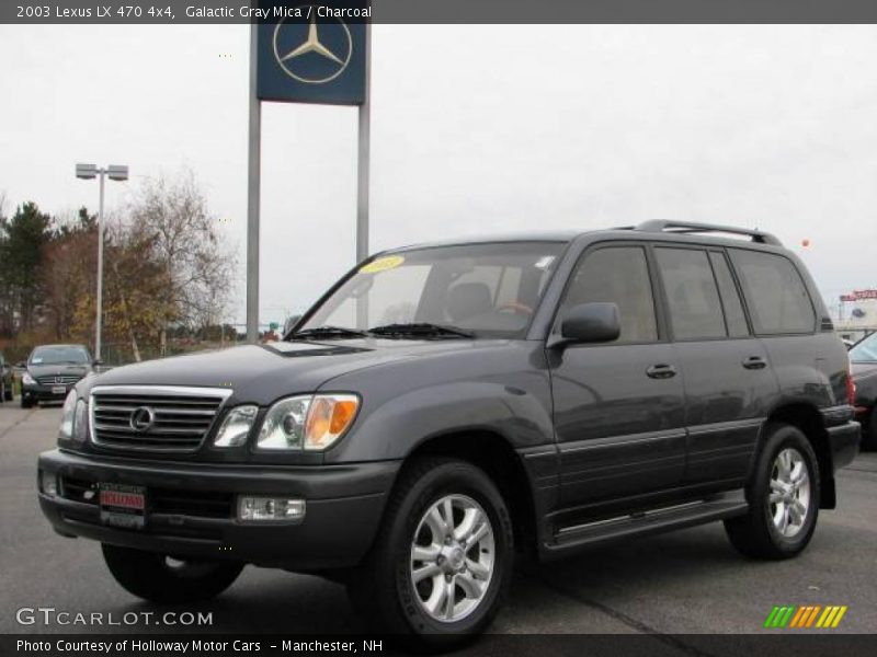 Galactic Gray Mica / Charcoal 2003 Lexus LX 470 4x4