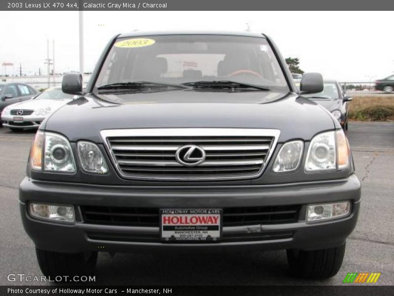 Galactic Gray Mica / Charcoal 2003 Lexus LX 470 4x4