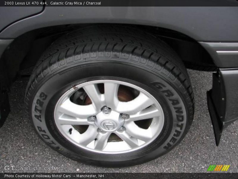 Galactic Gray Mica / Charcoal 2003 Lexus LX 470 4x4