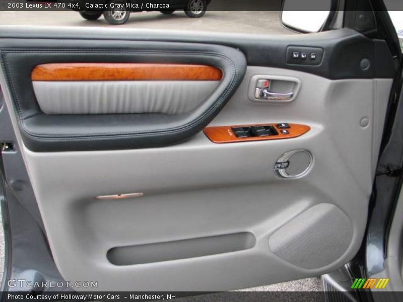 Galactic Gray Mica / Charcoal 2003 Lexus LX 470 4x4