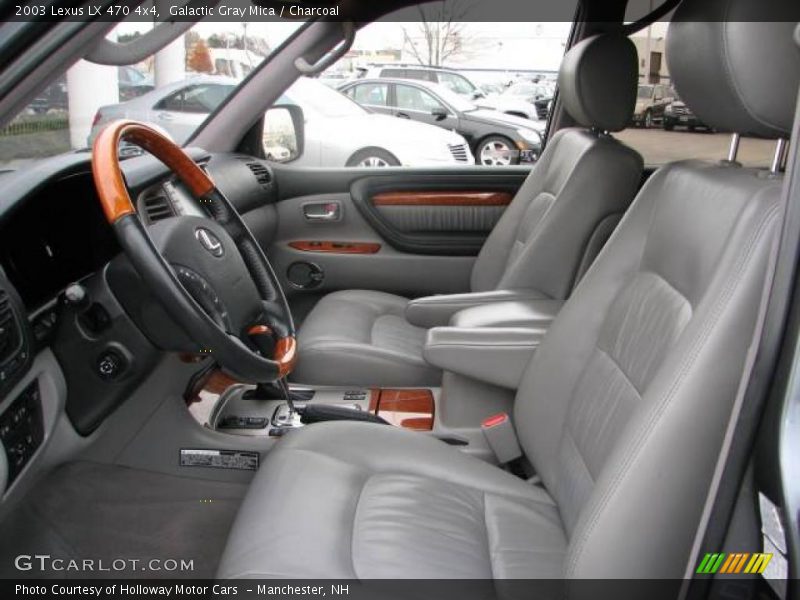 Galactic Gray Mica / Charcoal 2003 Lexus LX 470 4x4