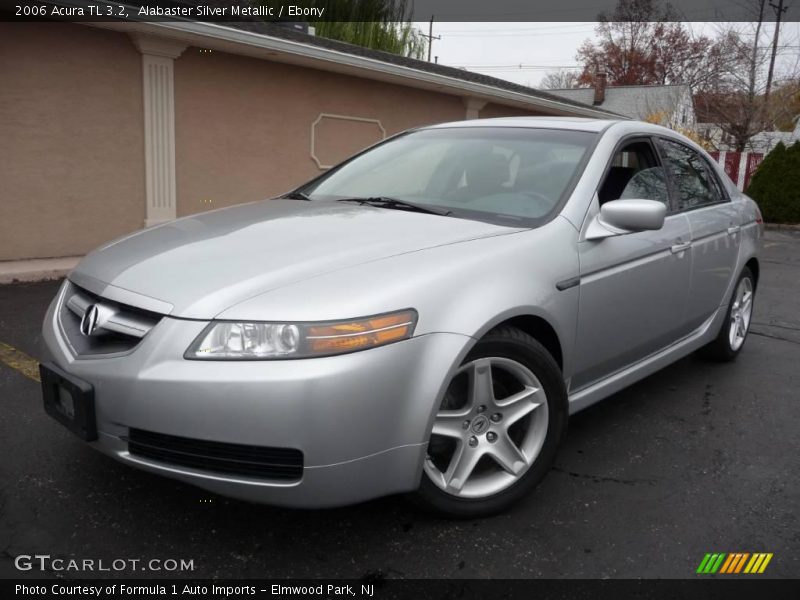 Alabaster Silver Metallic / Ebony 2006 Acura TL 3.2