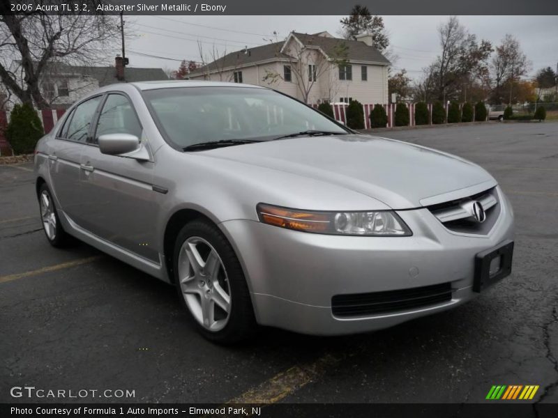 Alabaster Silver Metallic / Ebony 2006 Acura TL 3.2