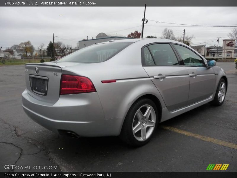 Alabaster Silver Metallic / Ebony 2006 Acura TL 3.2