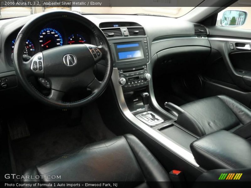 Alabaster Silver Metallic / Ebony 2006 Acura TL 3.2