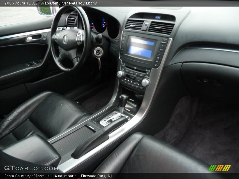 Alabaster Silver Metallic / Ebony 2006 Acura TL 3.2