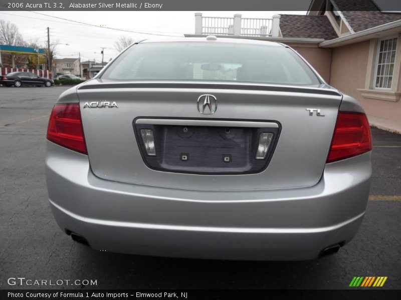 Alabaster Silver Metallic / Ebony 2006 Acura TL 3.2