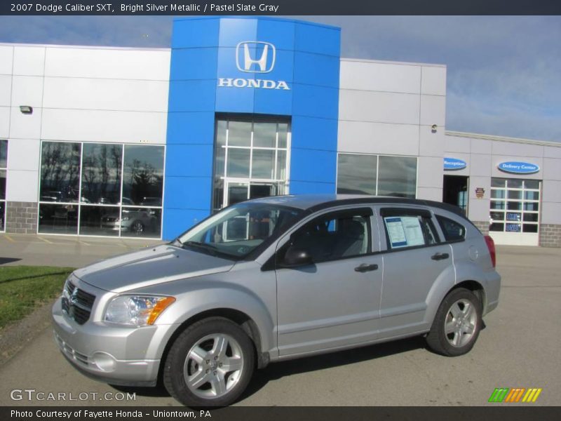 Bright Silver Metallic / Pastel Slate Gray 2007 Dodge Caliber SXT