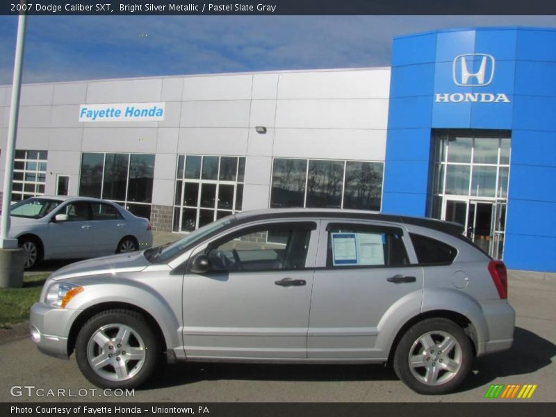 Bright Silver Metallic / Pastel Slate Gray 2007 Dodge Caliber SXT