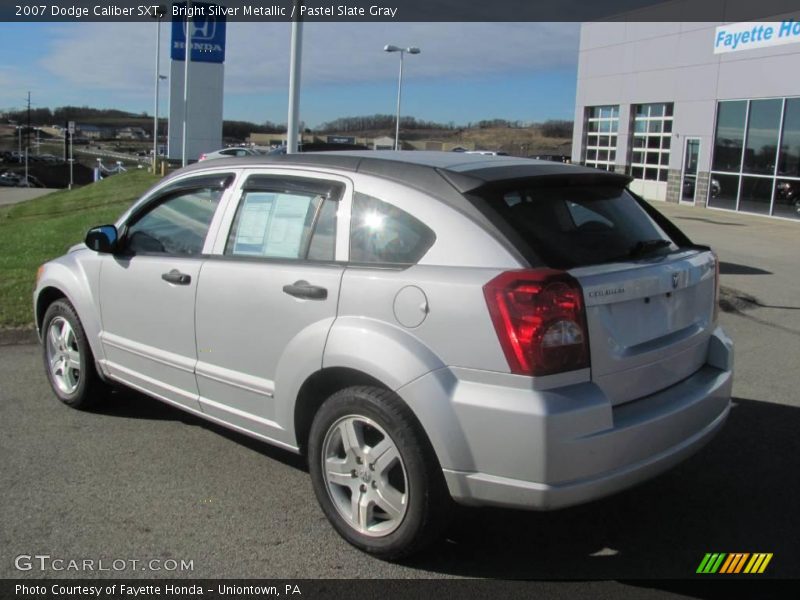 Bright Silver Metallic / Pastel Slate Gray 2007 Dodge Caliber SXT