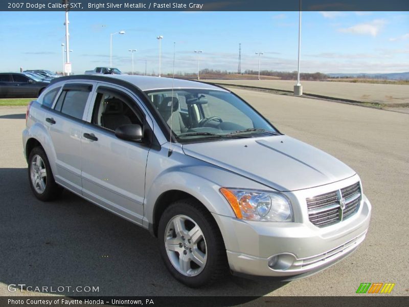 Bright Silver Metallic / Pastel Slate Gray 2007 Dodge Caliber SXT