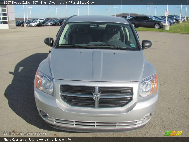 Bright Silver Metallic / Pastel Slate Gray 2007 Dodge Caliber SXT