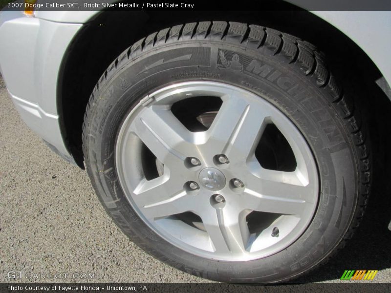 Bright Silver Metallic / Pastel Slate Gray 2007 Dodge Caliber SXT