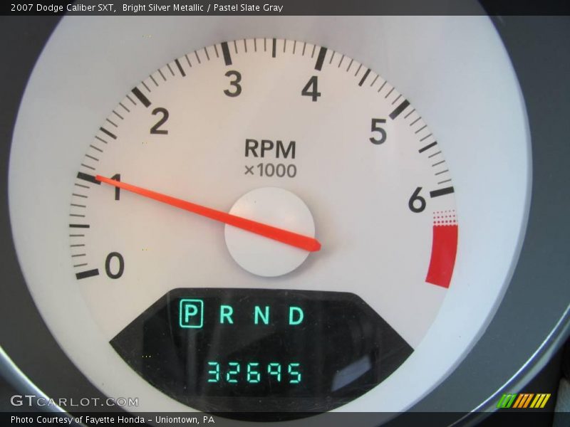 Bright Silver Metallic / Pastel Slate Gray 2007 Dodge Caliber SXT
