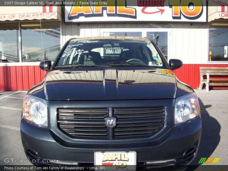 Steel Blue Metallic / Pastel Slate Gray 2007 Dodge Caliber SE