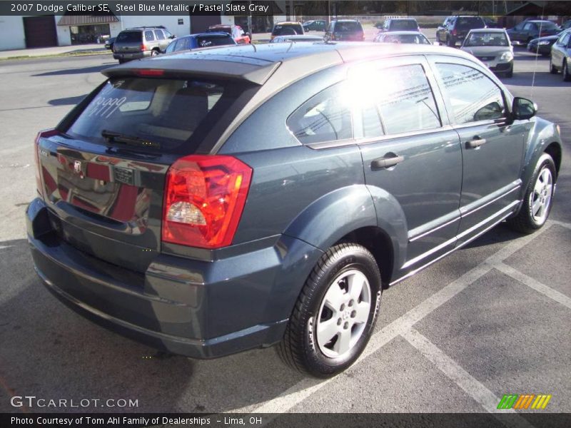 Steel Blue Metallic / Pastel Slate Gray 2007 Dodge Caliber SE
