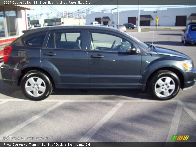 Steel Blue Metallic / Pastel Slate Gray 2007 Dodge Caliber SE