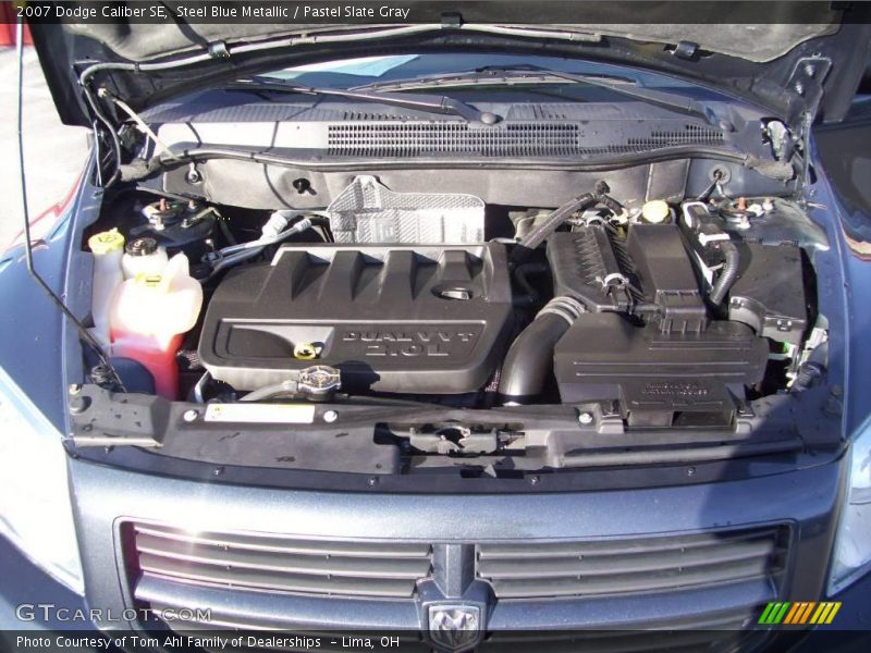 Steel Blue Metallic / Pastel Slate Gray 2007 Dodge Caliber SE