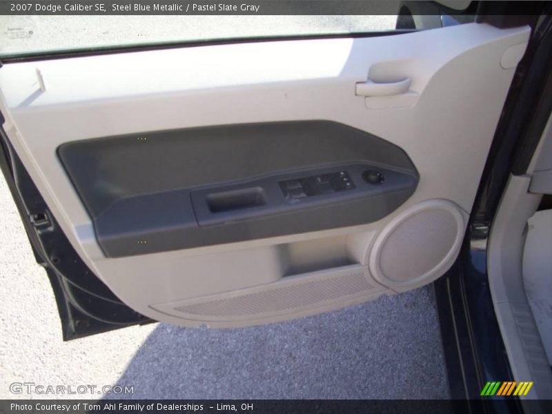 Steel Blue Metallic / Pastel Slate Gray 2007 Dodge Caliber SE