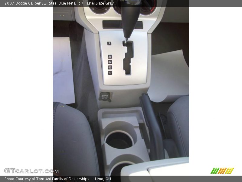 Steel Blue Metallic / Pastel Slate Gray 2007 Dodge Caliber SE