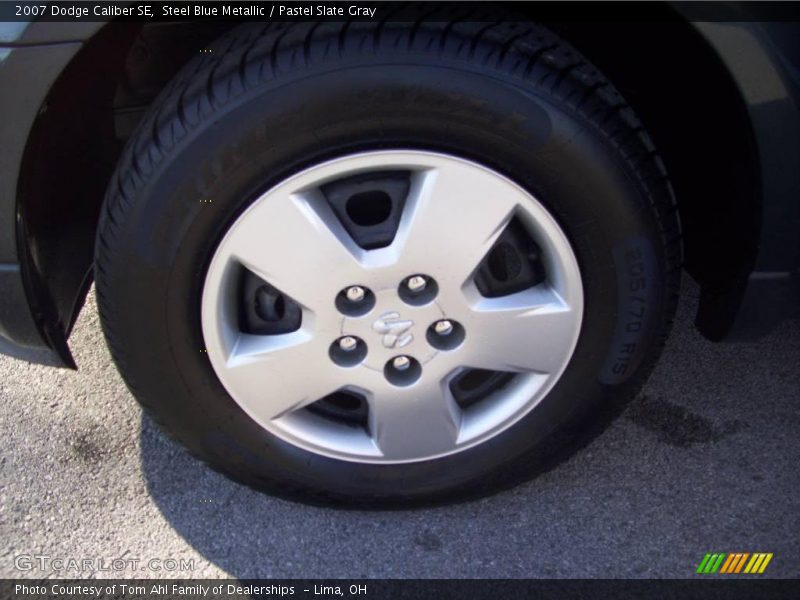 Steel Blue Metallic / Pastel Slate Gray 2007 Dodge Caliber SE