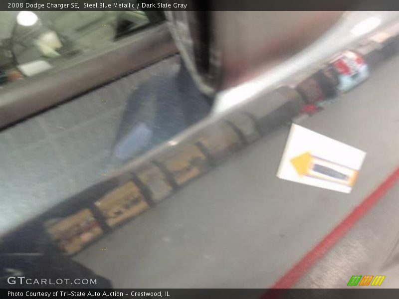 Steel Blue Metallic / Dark Slate Gray 2008 Dodge Charger SE